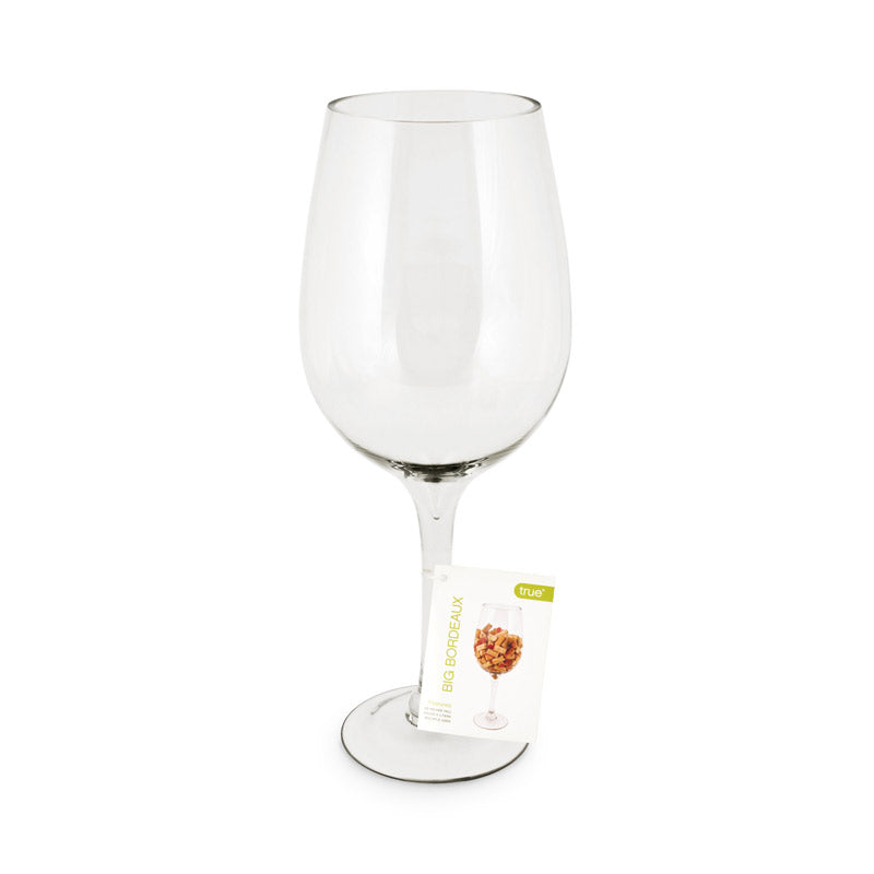 Oversized Bordeaux Glass – Decorative Cork Holder and Versatile Centerpiece Cork Holder Wander Wine Carriers.
