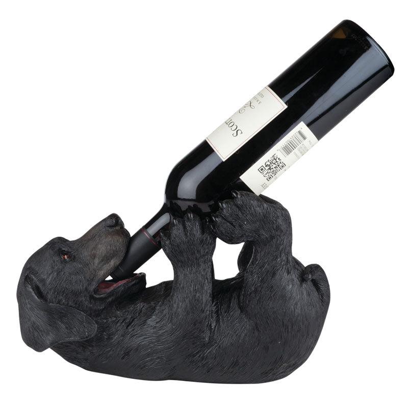 Lucky Lab Bottle Holder – Adorable Labrador Wine Accessory Bottle Holders Wander Wine Carriers.