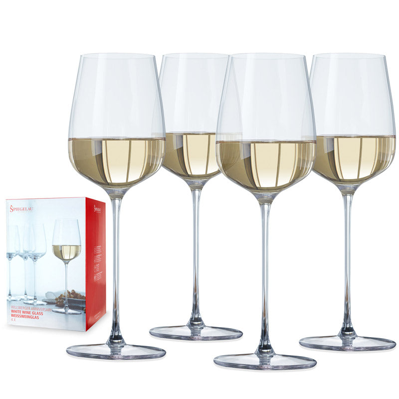 Spiegelau Willsberger White Wine Glasses – Timeless Elegance in Every Sip (Set of 4) Wine Glasses Wander Wine Carriers.