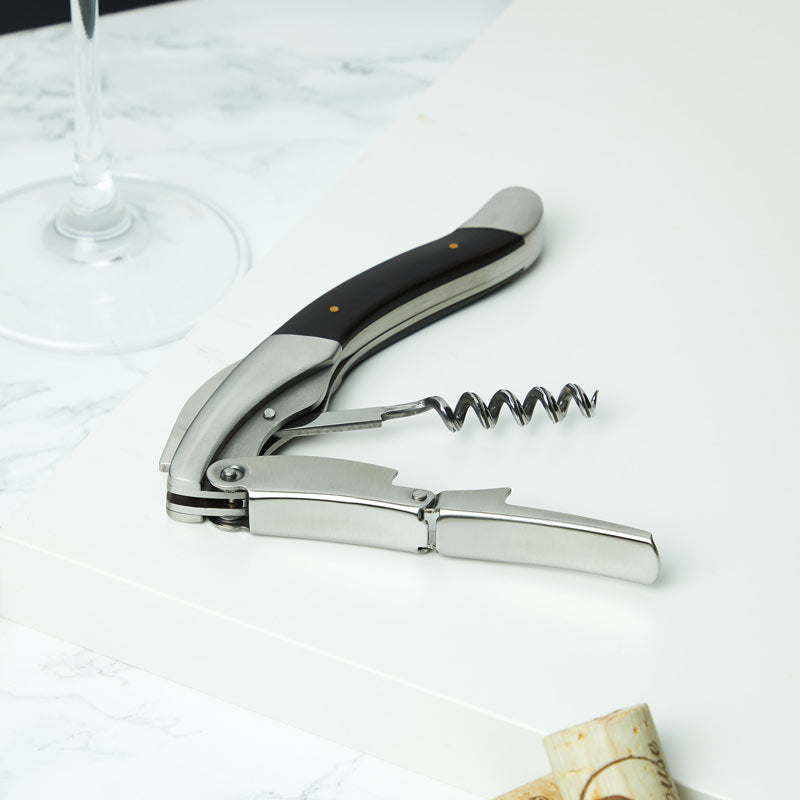 Admiral™ Double-Hinged Corkscrew – Effortless Elegance for Wine Lovers Double Hinged Corkscrews Wander Wine Carriers.