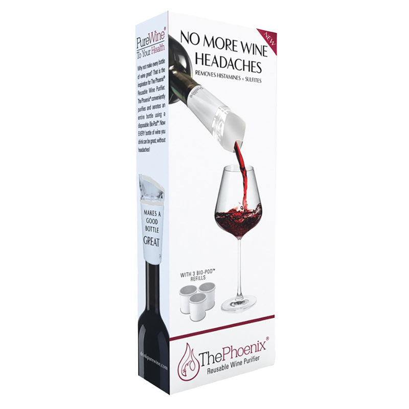 The Phoenix Starter Kit – Wine Purification Made Easy Wine Purification Wander Wine Carriers.