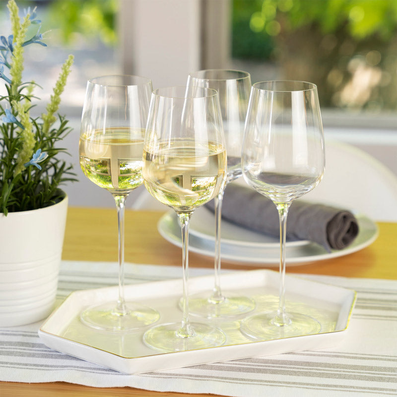 Spiegelau Willsberger White Wine Glasses – Timeless Elegance in Every Sip (Set of 4) Wine Glasses Wander Wine Carriers.