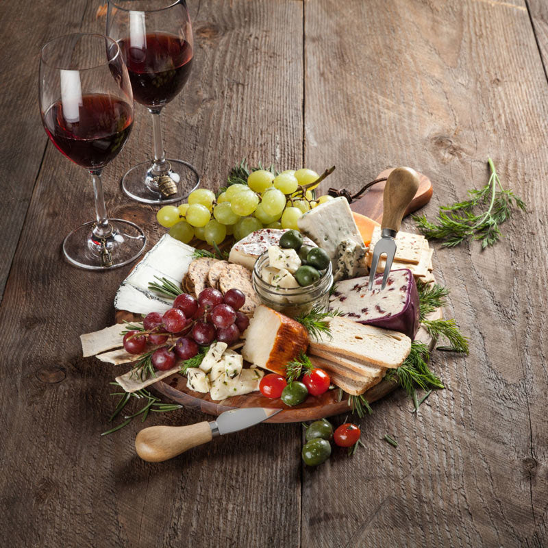 Rustic Gourmet Cheese Knife Set – Perfect for Charcuterie and Entertaining Cheese Knives Wander Wine Carriers.