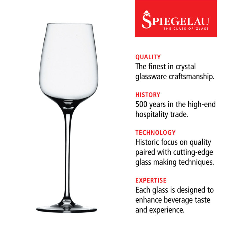 Spiegelau Willsberger White Wine Glasses – Timeless Elegance in Every Sip (Set of 4) Wine Glasses Wander Wine Carriers.