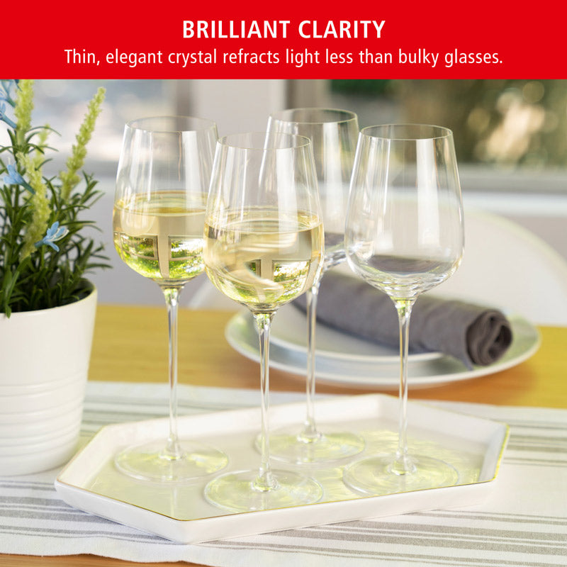 Spiegelau Willsberger White Wine Glasses – Timeless Elegance in Every Sip (Set of 4) Wine Glasses Wander Wine Carriers.