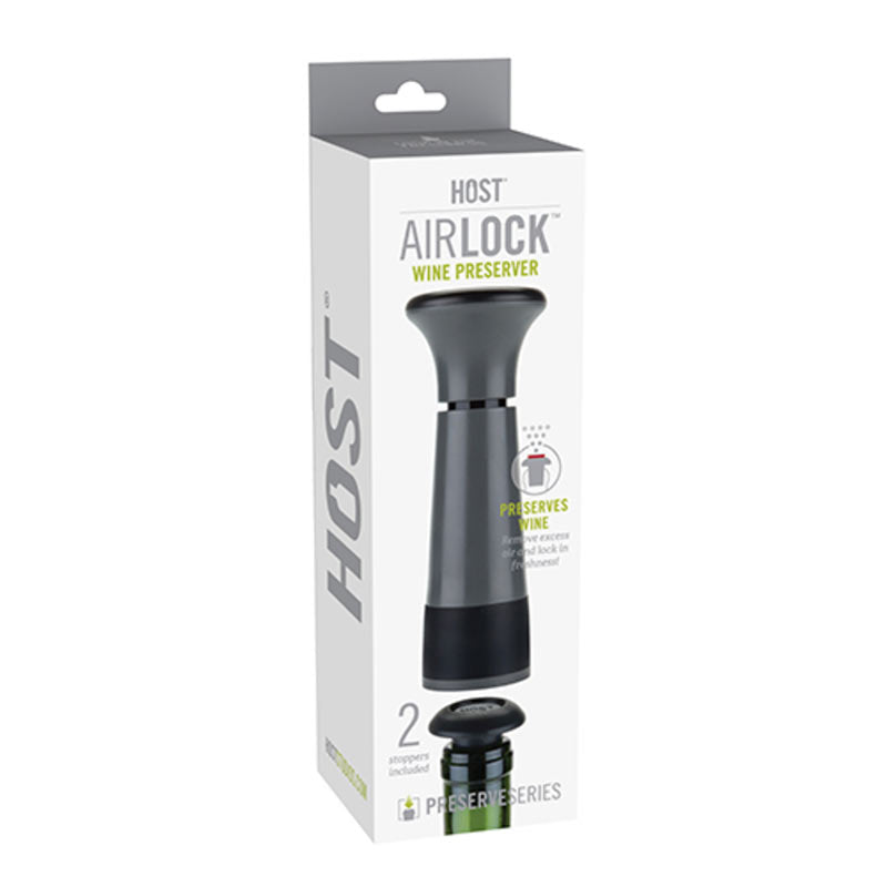 AirLOCK™ Wine Preserver by HOST® – Keep Your Wine Fresh, One Pump at a Time Vacuum & Gas Stoppers Wander Wine Carriers.