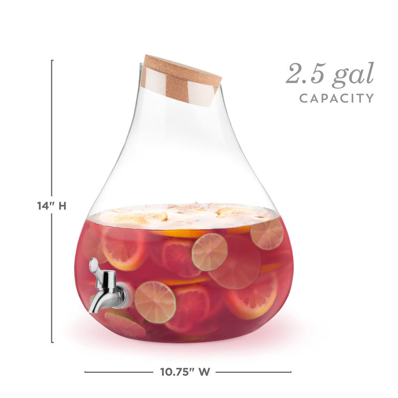 Pearl Beverage Dispenser – Style Meets Function for Effortless Hosting Pitchers & Dispensers Wander Wine Carriers.