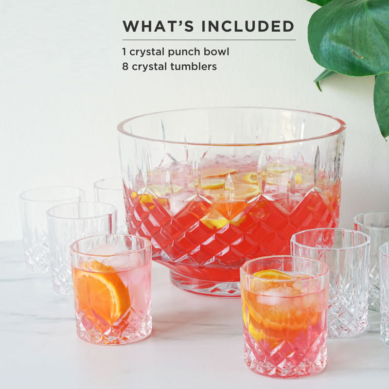 Admiral Punch Bowl Set – A Centerpiece That Elevates Every Gathering Pitchers & Dispensers Wander Wine Carriers.