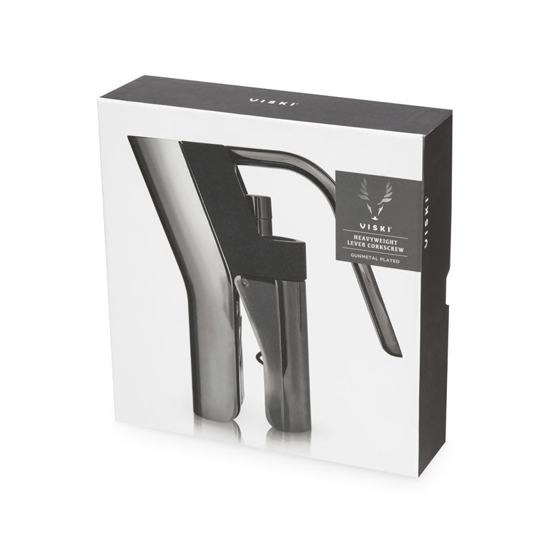 Gunmetal Lever Corkscrew – Effortless Elegance in Wine Opening Lever Corkscrews Wander Wine Carriers.