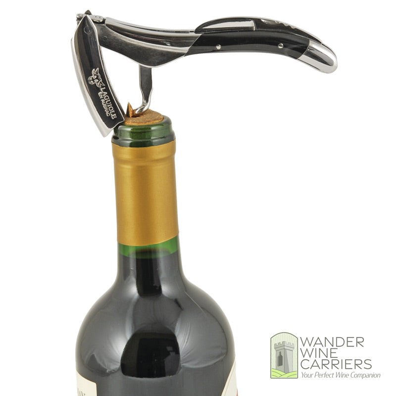 Laguiole Sommelier Corkscrew - Premium French Wine Opener Sommelier Corkscrew Wander Wine Carriers.