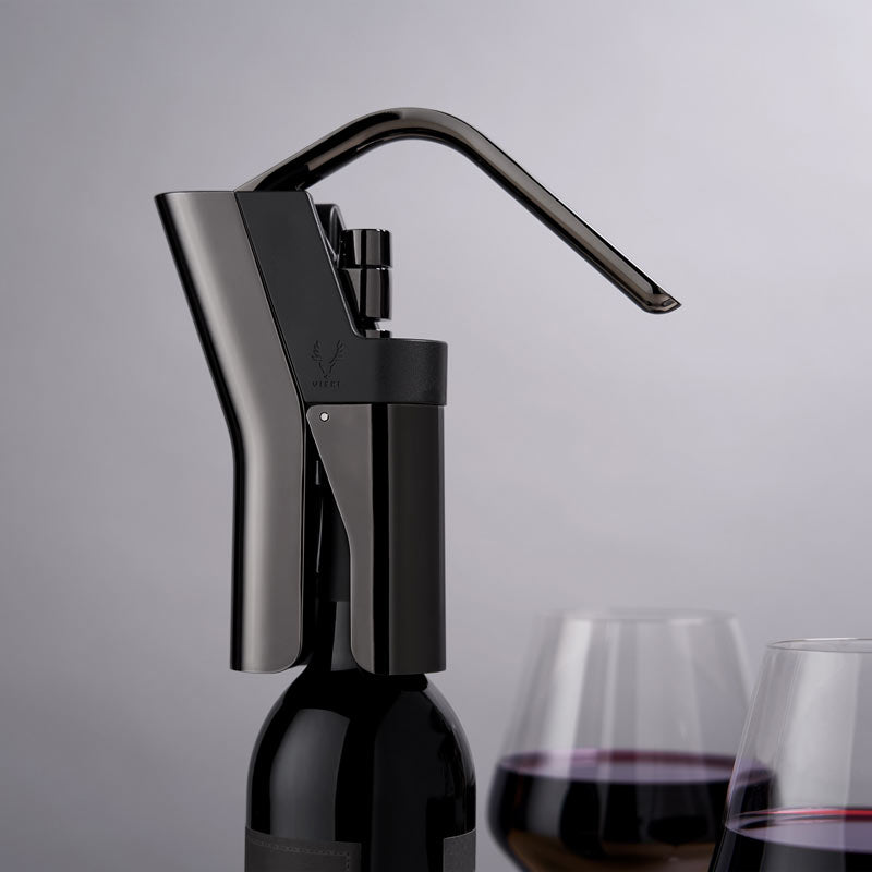 Gunmetal Lever Corkscrew – Effortless Elegance in Wine Opening Lever Corkscrews Wander Wine Carriers.