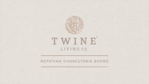 Rotating Charcuterie Board – Stylish Serving Made Easy Serveware Wander Wine Carriers.