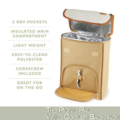 Wine Cooler Backpack - Picnic Coolers - Wander Wine Carriers