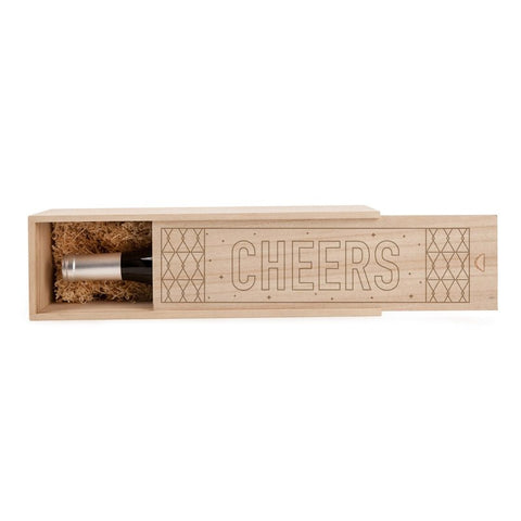 Wine Gift - Wood Wine Boxes Wooden Wine Box Wander Wine Carriers.