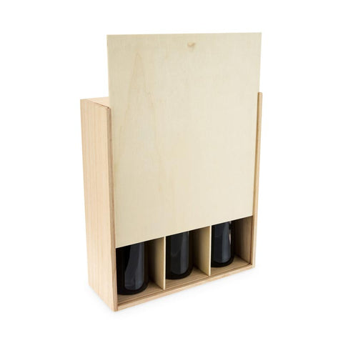 Wooden Wine Box - Wander Three - Wander Wine Carriers