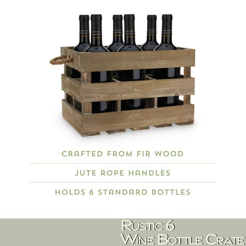 Wooden Wine Crate - Wine Storage - Wander Wine Carriers