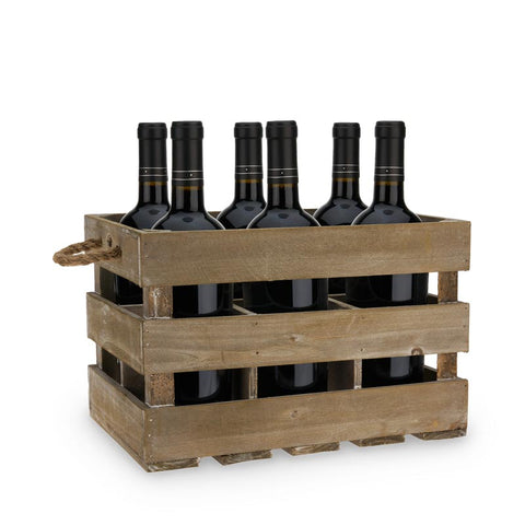 Wooden Wine Crate - Wine Storage - Wander Wine Carriers